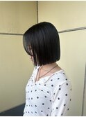 切りっぱなしボブ/ミニボブ/レディースボブ