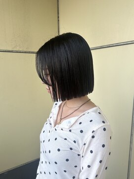 グランデュール 静岡駅前店(GRANDEUR) 切りっぱなしボブ/ミニボブ/レディースボブ