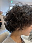 無造作パーマ
