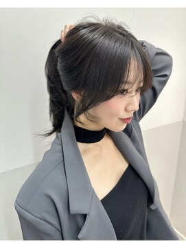 クラシック カワサキ(classic Kawasaki) 【裕矢】結んでも可愛い顔まわりカット+透明感カラー