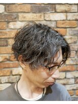 セカンド髪チョス 南浦和店(2ND 髪 chos)&nbsp;センターパート×波巻きパーマ