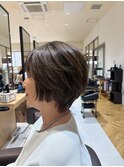 エアリーショートボブ