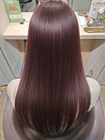 ジーナ 福岡藤崎(Zina) 艶髪ワインレッド