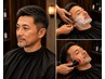 メンズカット+シェービング+男前エステ+眉カット+夏限定冷シャンプー付