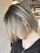 フォート(FORT) 春夏ミルクティーベージュのバレイヤージュ/レイヤーボブ