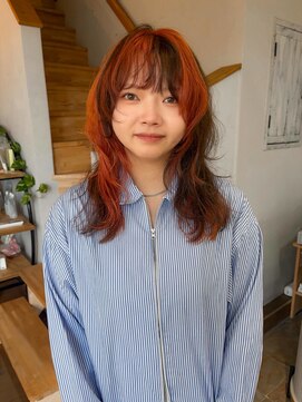 サロンエフ(salon f) セクションカラー×レイヤーカット