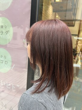 リーナ ビューティガーデン(LiNA BeautyGarden) 派手すぎないピンクブラウン
