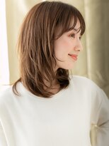 モッズヘア 越谷(mod's hair) シースルーブリーチなしグレーヘアーくびれレイヤー30代40代X