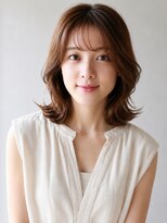 フリップビーアヴェダ(FLIP B AVEDA)&nbsp;大人の抜け感を叶える、くびれミディアムレイヤー