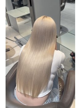Lee天王寺-ブリーチ ブリーチなしダブルカラー 髪質改善-【8月1日NEW OPEN(予定)】の写真/【NEW OPEN/天王寺5分】 本格髪質改善で、どんなスタイルも美髪ベースで、洗練された上品な印象へ◎