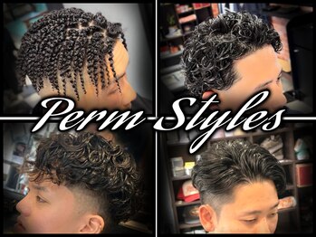 バーバースタイルクラブ(BARBER STYLE CLUB)の写真/【パーマが得意！】高いパーマ率を誇るパーマ技術！どんなスタイルもあなたのライフスタイルに合わせて提案