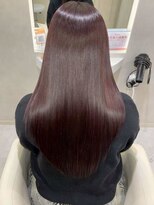 アプリ 大宮西口(appri)&nbsp;髪質改善ストレート×艶ワインレッドブラウン/大宮