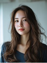 ロッソ 大橋店(Rosso) センター分けの柔らかロング【大橋】