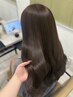 【艶髪ケア】カット+ブリーチなし透明感カラー+TOKIOトリートメント¥12100