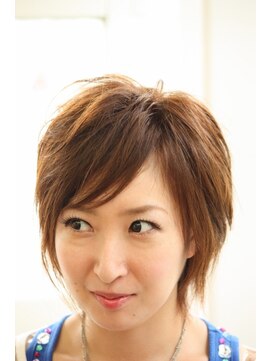 バランスヘアクリニック 南仙台駅前店(Balance hair clinic) 髪質改善カラー[ミルクチョコレート/ショートカット]30代/40代