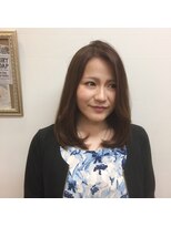 アミーバイオアシス(Amie by oasis)&nbsp;うるうるセミディ×アッシュピンク