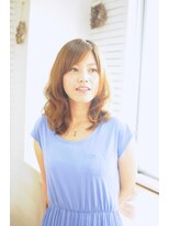 アトリエ エス atelier es HAIRDESIGN&nbsp;ソフトミディアム/セミロング/セミディ/レイヤーカット/ガーリー