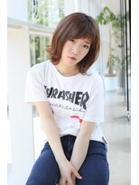 ミスエッセンス(MISS ESSENCE) カジュアル外ハネミディ/ミスエッセンス竹下