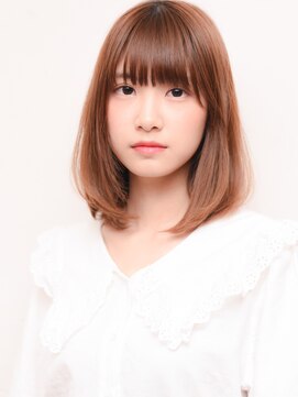 スノッブリコ(snob rico) [snob rico] 【高槻】アッシュベージュ×清楚ミディアム