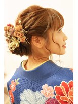 ビーチ 宮原店(Beach)&nbsp;卒業式　袴　ドライフラワーアレンジ