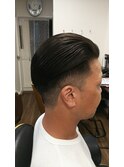 ２ブロ　オールバックヘア