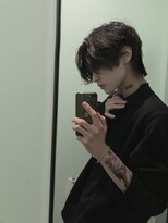 シン(syn) 前髪長めマッシュ ミニウルフ