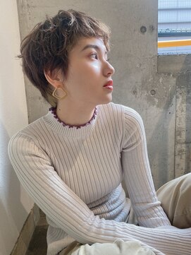 シェルター バイ トウキョウ(Shelter by TOKYO) 大人可愛い20代30代40代丸み無造作ベリーショート
