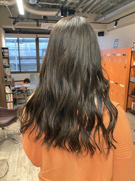 コワファーストナガサキシャンプーボーイ(COIFF1RST NAGASAKI SHAMPOO BOY) ブリーチなしオリーブベージュ☆