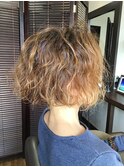 ショートボブ(ウェーブスタイル)