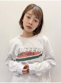 ハイライトたっぷりまとまるボブ/銀座/ボブ/20代30代40代