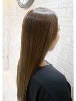 ヴィアスヘアー(vias hair)&nbsp;ハイトーン×ストレートスタイル