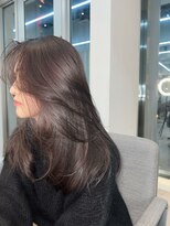 ノク 渋谷(nok)&nbsp;ラベンダーグレージュ_ショコラアッシュヘルシースタイル