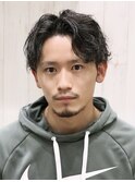 波巻きツイストスパイラルパーマ/メンズパーマ/ツイスパメンズ