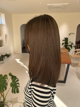 メイン(『　　』main) グレージュ×グラデーション