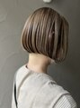 スペシウムバイアンバースデー(spacium by UNBIRTHDAY) 白髪の馴染ませや伸びても気にならないカラーのお客様が4割です