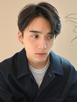 ディッセンバー 神宮前(December)&nbsp;ニュアンスパーマアッシュブラックウルフ波巻きスパイラル渋谷