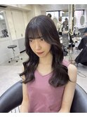 韓国レイヤー/韓国風/ボブ/髪質改善/黒髪/ブリーチなし〔池袋〕