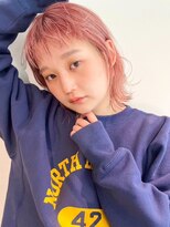 ディッセンバー 渋谷(December)&nbsp;ケアブリーチ/ピンクベージュ/ボブ/髪質改善/学割U24