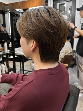 アイリーヘアデザイン(IRIE HAIR DESIGN) 【IRIE HAIR赤坂】ニュアンスパーマセンターパート