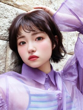 アース 調布店(HAIR & MAKE EARTH) フェミニンカールボブ