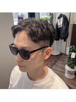 グリット オオサカ(GRIT osaka)&nbsp;波巻きスパイラルパーマメンズマッシュパーマツイストパーマ