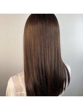 ライフ 住道店(Lyfe) 髪質改善アッシュカラー_艶髪セミディロングレイヤーカット_177