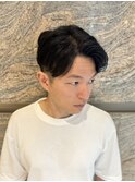 【ニュアンスパーマ】ツーブロックスタイル