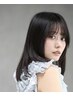 【新規】カット シームレス髪質改善ストレート＋超音波トリートメント14630円