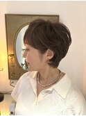 【U Hair】美フォルムショートボブ/30代40代50代/エイジング