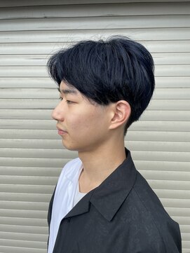 ロイジー(roijir) 表参道 roijir × メンズヘア × ネイビーブルー