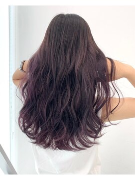 シエスタ バイ アンブルリュクス(siesta by amble luxe) ブリーチあり！くすみバイオレット