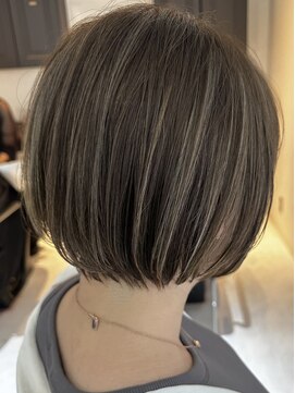 スティロ(stylo) ハイライトカラーグレージュベージュケアブリーチダブルカラー