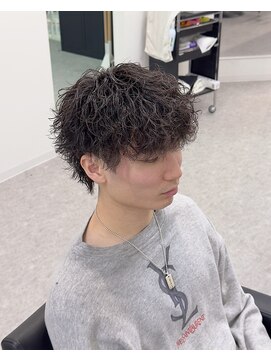 ブライト(BRIGHT) マッシュ無造作パーマシャドウパーマ