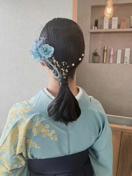 ブローフィー(Blowfy) 【 Blowfy 】卒業式 成人式 金箔 ヘアアレンジ